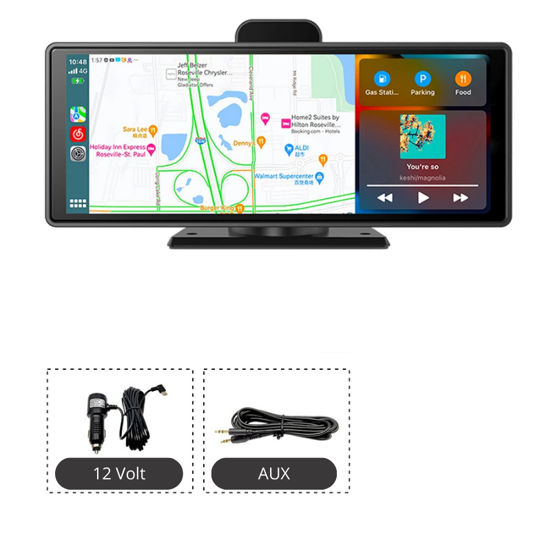 Apple Carplay / Android Auto Scherm - 10,26 Inch