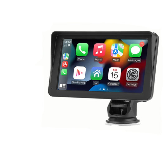 Carplay scherm 7 inch - 12v aansluiting